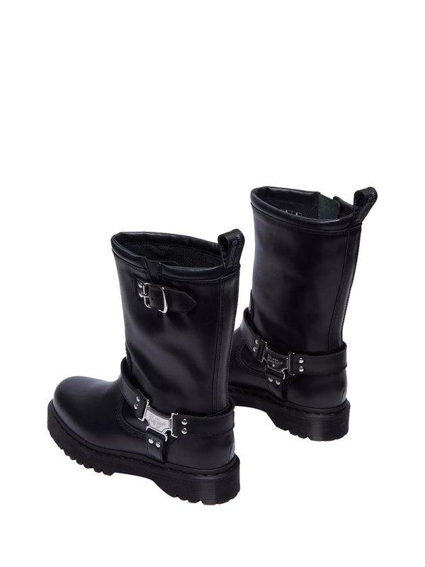 DR MARTENS Stivali Dr Martens Anistone Hi Wanama - Nero