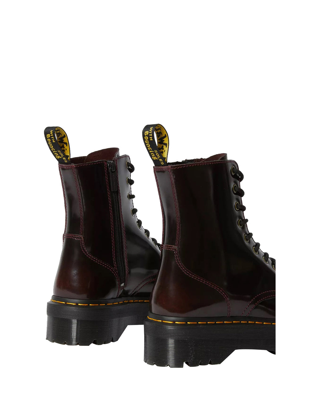 Dr Martens Stivali Platform Dr. Martens Jadon Arcadia - Rosso Ciliegia