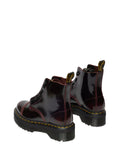 DR MARTENS Anfibio Dr.Martens Sinclair In Pelle Arcadia Con Platform - Rosso