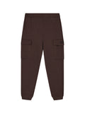 EA7 Pantaloni Cargo Core Identity In Misto Cotone - Marrone