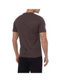 EA7 T-shirt Ea7 Core Identity in cotone Pima Marrone