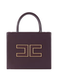 ELISABETTA FRANCHI 1USCITA Tote Elisabetta Franchi Piccola Con Logo - Bordeaux