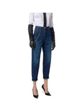 ELISABETTA FRANCHI 1USCITA Jeans Con Catena Gioiello - Blu Denim