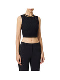 ELISABETTA FRANCHI 1USCITA Top Donna - Nero