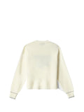 GAELLE PARIS Pullover In Maglia Rasata - Burro