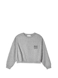 GAELLE PARIS Felpa Paricollo In Maglia - Grigio