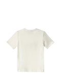 GAELLE PARIS T-Shirt In Bielastico Mezza Manica - Bianco