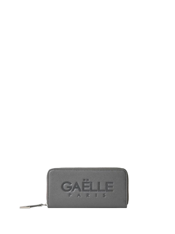 GAELLE PARIS Portafoglio Gaelle Paris Con Maxi Logo - Grigio