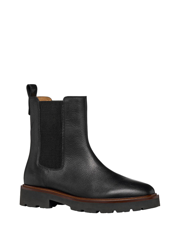 GEOX Stivaletti Chelsea Geox Norize - Nero