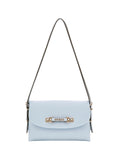 GUESS 1 USCITA Borsa A Tracolla Lefia Flap Shoulder Bag Turchese