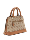 GUESS 1 USCITA Borsa a Mano Neda Dome Satchel Donna - Marrone