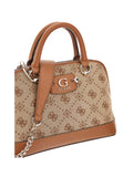 GUESS 1 USCITA Borsa a Mano Neda Dome Satchel Donna - Marrone