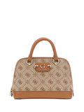 GUESS 1 USCITA Borsa a Mano Neda Dome Satchel Donna - Marrone