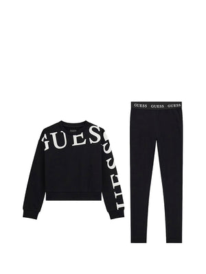 GUESS 1 USCITA Coordinato Bambina - Nero
