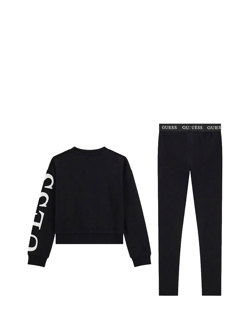 GUESS 1 USCITA Coordinato Bambina - Nero