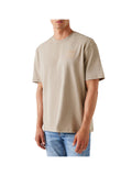 GUESS 1 USCITA T-Shirt Ss Cn Patch At Chest - Beige