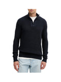 GUESS 1 USCITA Felpa Headley Half Zip Moc - Blu