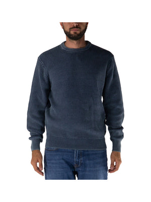 GUESS 1 USCITA Maglione Guess Herbie Cn Ribbed Was - Blu