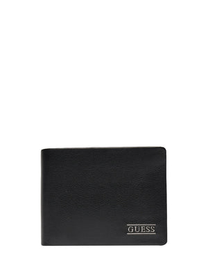 GUESS 1 USCITA Portafoglio Uomo - Nero