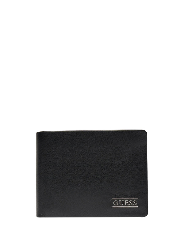 GUESS 1 USCITA Portafoglio Uomo - Nero