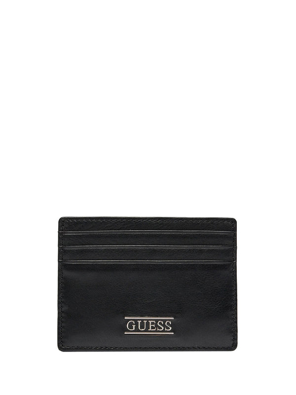 GUESS 1 USCITA Portafoglio Uomo - Nero