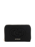 GUESS 1 USCITA Portafoglio Calebra Slg Medium Zip Around Donna - Nero