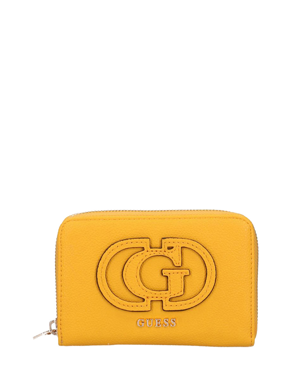 GUESS 1 USCITA Portafoglio Calebra Slg Medium Zip Around Donna - Giallo