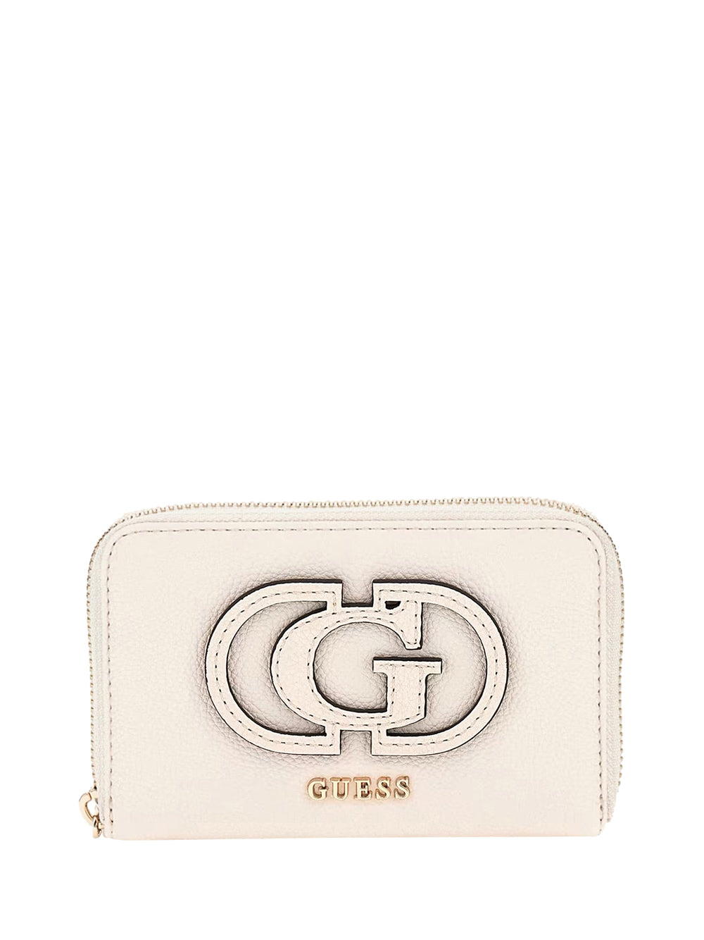 GUESS 1 USCITA Portafoglio Calebra Slg Medium Zip Around Donna - Bianco