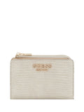 GUESS 1 USCITA Portafoglio Orlina Slg Zip Around Card Case - Taupe
