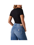 GUESS 1 USCITA T-Shirt Donna - Nero