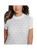 GUESS 1 USCITA T-Shirt Donna - Bianco