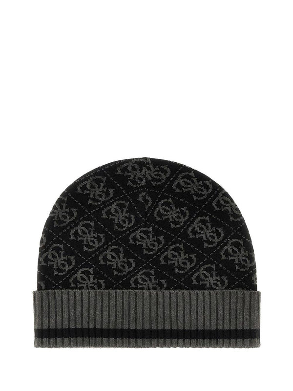 GUESS 2 USCITA Capppello Guess Milano Knit Beanie - Nero