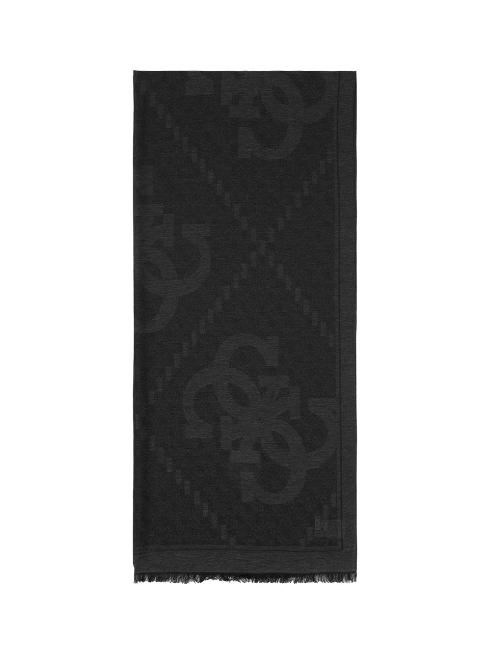 GUESS 2 USCITA Sciarpa Guess Jacquard - Nero