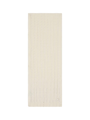 GUESS 2 USCITA Sciarpa Guess Knitted Bianco