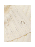 GUESS 2 USCITA Sciarpa Guess Knitted Bianco