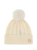 GUESS 2 USCITA Cappello Guess Knitted Beanie Bianco