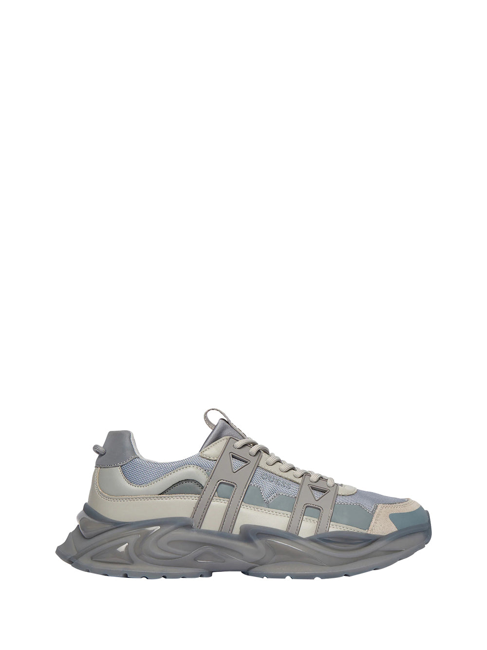 GUESS 2 USCITA Sneaker Guess Belluno Misto Pelle - Grigio