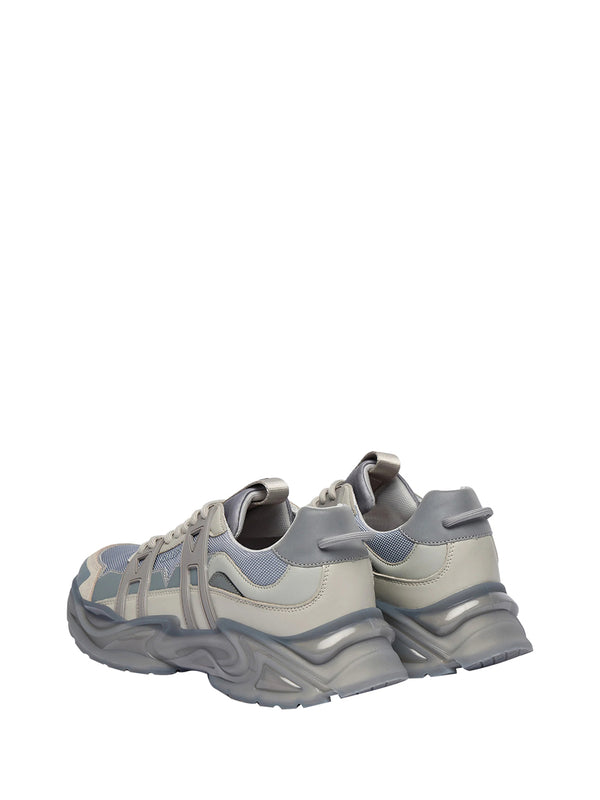 GUESS 2 USCITA Sneaker Guess Belluno Misto Pelle - Grigio