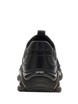 GUESS 2 USCITA Sneaker Guess Belluno Misto Pelle - Nero