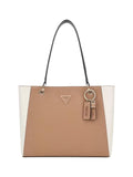 GUESS 2 USCITA Shopper Guess Noelle Ii Tote - Beige/Bianco