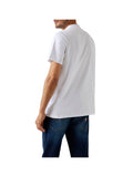 GUESS 2 USCITA T-shirt Guess Logo Ricamato - Bianco