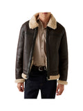 GUESS 2 USCITA Giubbotto Guess Aviator Shearling - Marrone