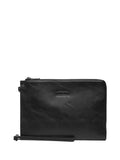 GUESS 2 USCITA Pochette Guess Boston Clutch M - Nero