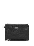 GUESS 2 USCITA Pochette Guess Boston Clutch M - Nero