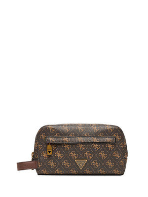 GUESS 2 USCITA Pochette Uomo - Marrone