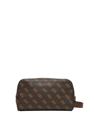 GUESS 2 USCITA Pochette Uomo - Marrone
