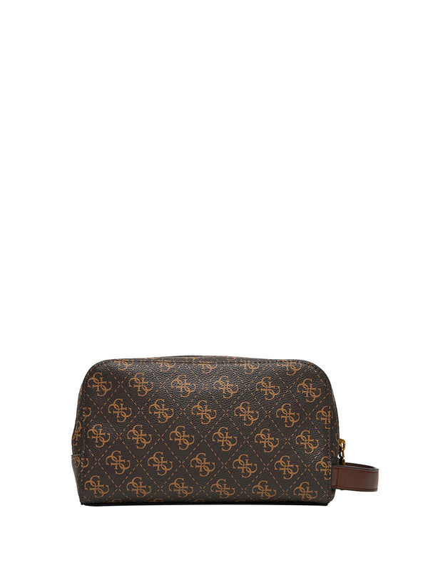 GUESS 2 USCITA Pochette Uomo - Marrone