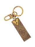 GUESS 2 USCITA Portachiave Uomo - Beige