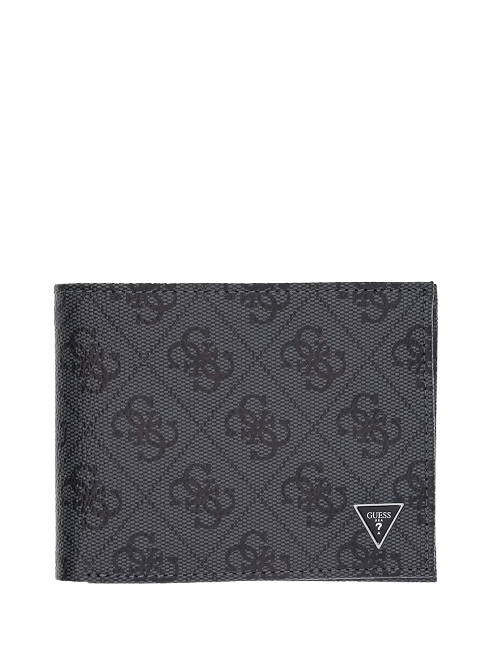 GUESS 2 USCITA Portafoglio Uomo - Nero