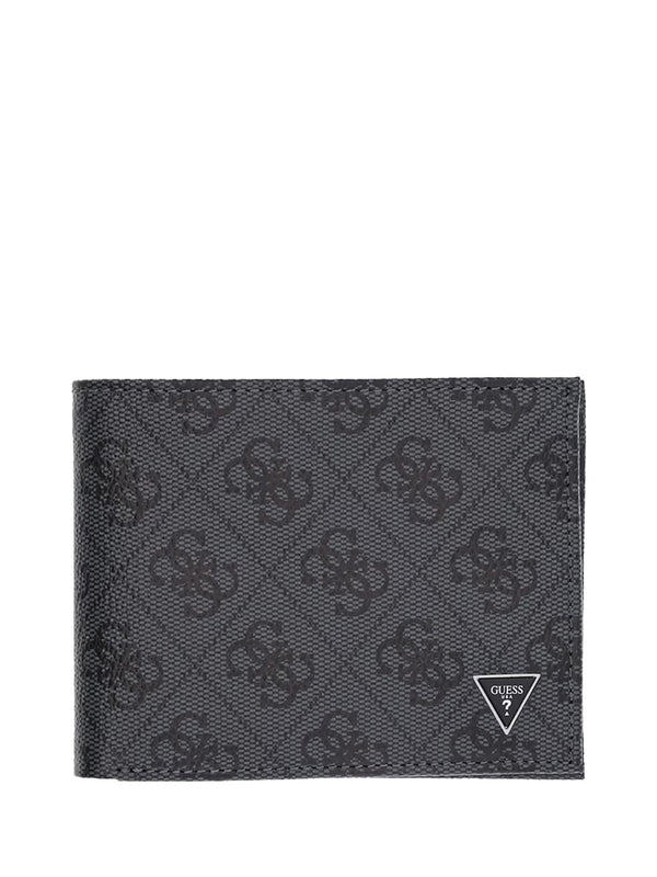 GUESS 2 USCITA Portafoglio Uomo - Nero